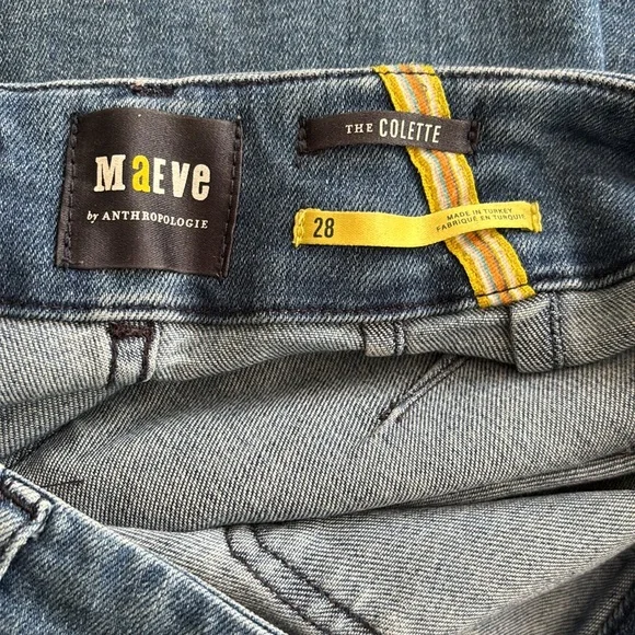 The Colette Crop Wide-Legs Jeans by Maeve - Picture 6 of 7